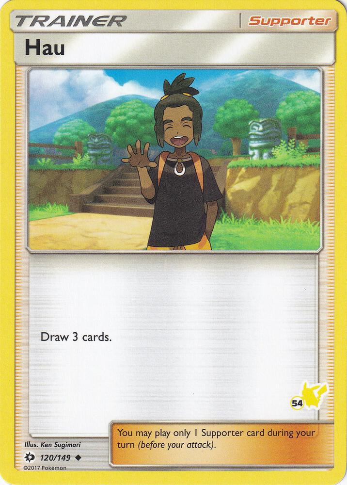 Hau 120 149 54 Pikachu Stamped 120/149 (Battle Academy)  | Good Games Adelaide SA