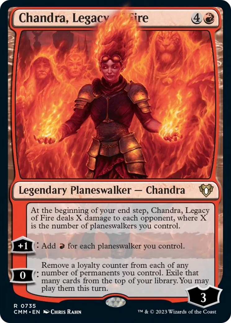 Chandra, Legacy of Fire [Commander Masters] | Good Games Adelaide SA