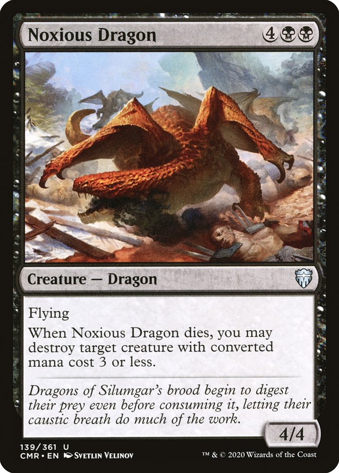 Noxious Dragon 139 (Commander Legends)  - Foil | Good Games Adelaide SA