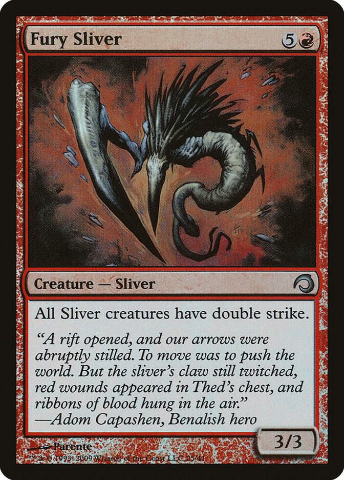 Fury Sliver 25 (Premium Deck Series: Slivers)  - Foil | Good Games Adelaide SA