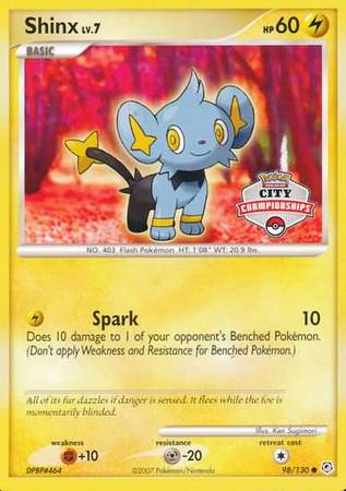 Shinx (98/130) (City Championships Promo) [Nintendo: Black Star Promos] | Good Games Adelaide SA