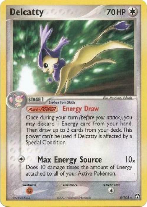 Delcatty 8 108 EX Power Keepers 008/108 (Deck Exclusives)  | Good Games Adelaide SA