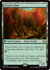 Dryad Arbor [Duskmourn: House of Horror Commander] | Good Games Adelaide SA