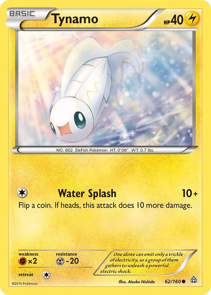 Tynamo 62/160 (XY - Primal Clash)  | Good Games Adelaide SA