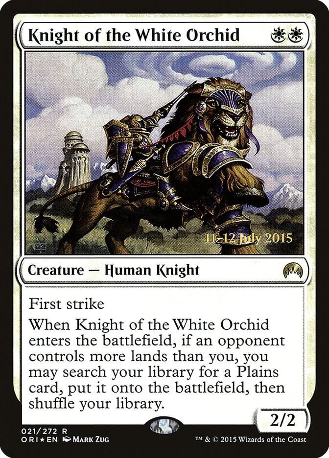 Knight of the White Orchid 21 (Prerelease Cards)  - Foil | Good Games Adelaide SA