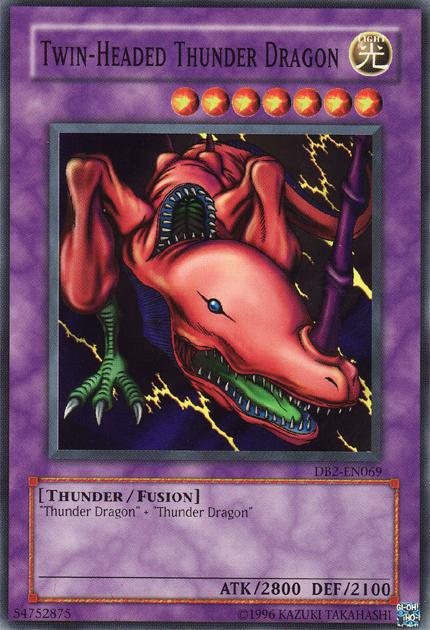 Twin-Headed Thunder Dragon [DB2-EN069] Common | Good Games Adelaide SA