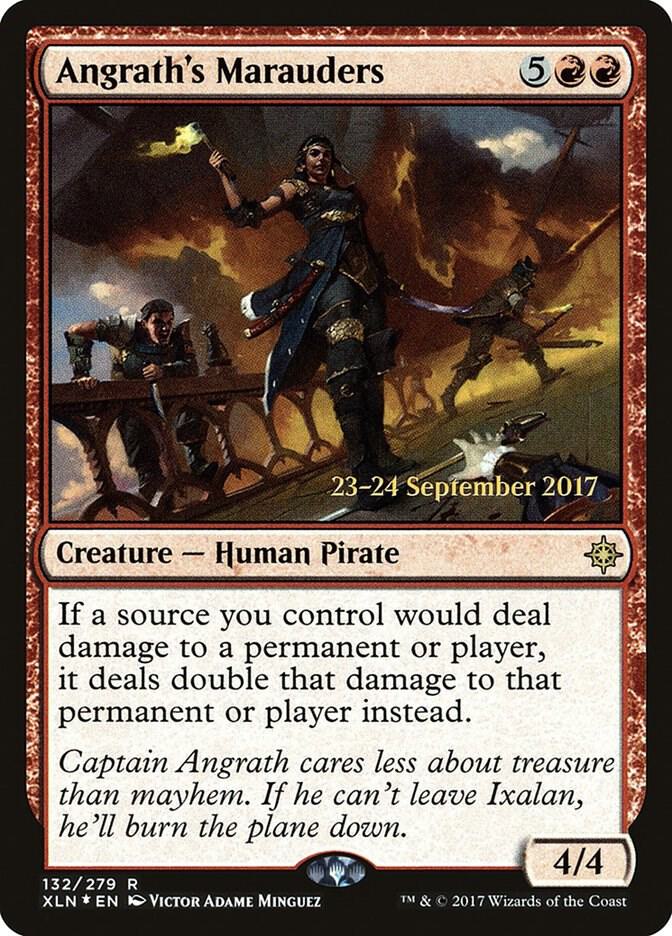 Angrath's Marauders 132 (Prerelease Cards)  - PreRelease Foil | Good Games Adelaide SA