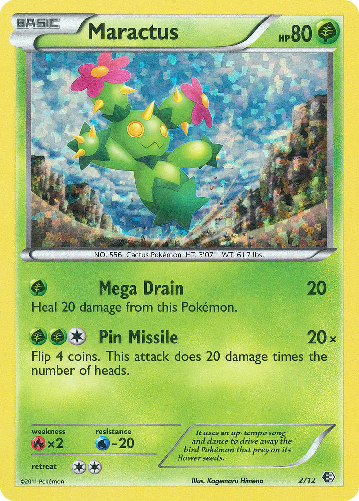 Maractus (2/12) [McDonald's Promos: 2011 Collection] | Good Games Adelaide SA