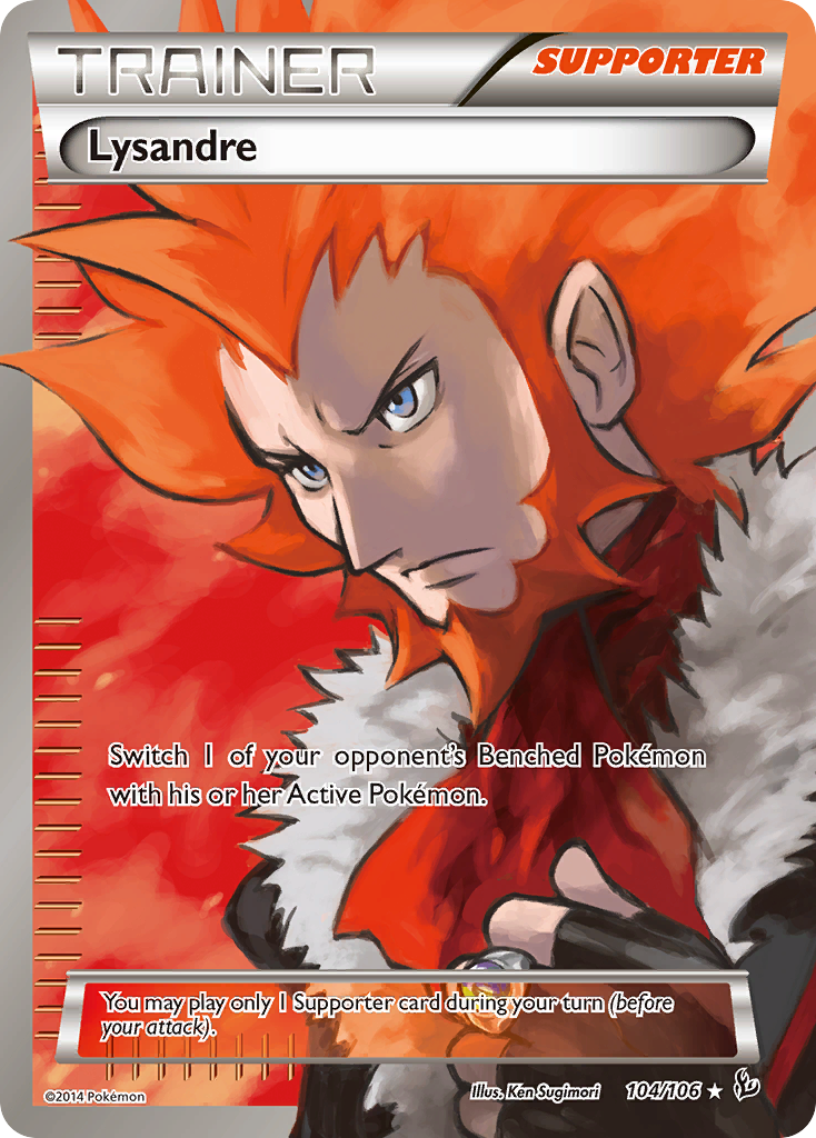 Lysandre (104/106) [XY: Flashfire] | Good Games Adelaide SA
