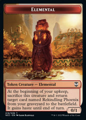 Elemental (018) // Copy Double-sided Token [Streets of New Capenna Commander Tokens] | Good Games Adelaide SA