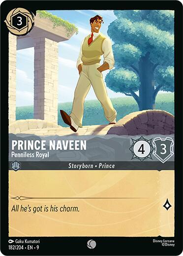 Prince Naveen Penniless Royal 182/204 (Fabled)  - Cold Foil | Good Games Adelaide SA