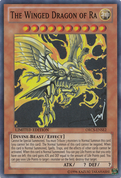 The Winged Dragon of Ra [ORCS-ENSE2] Super Rare | Good Games Adelaide SA