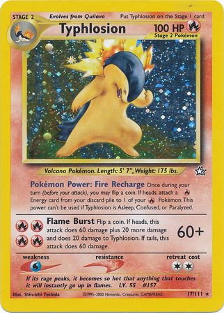 Typhlosion (17/111) [Neo Genesis Unlimited] | Good Games Adelaide SA