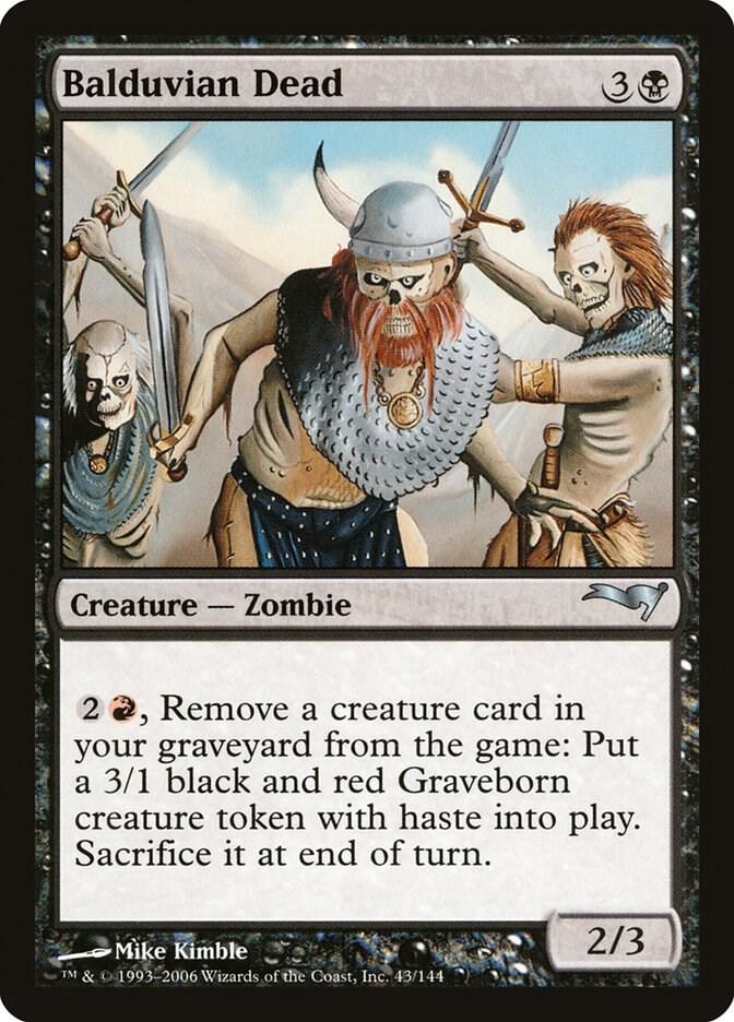 Balduvian Dead 43 (Coldsnap Theme Deck Reprints)  | Good Games Adelaide SA