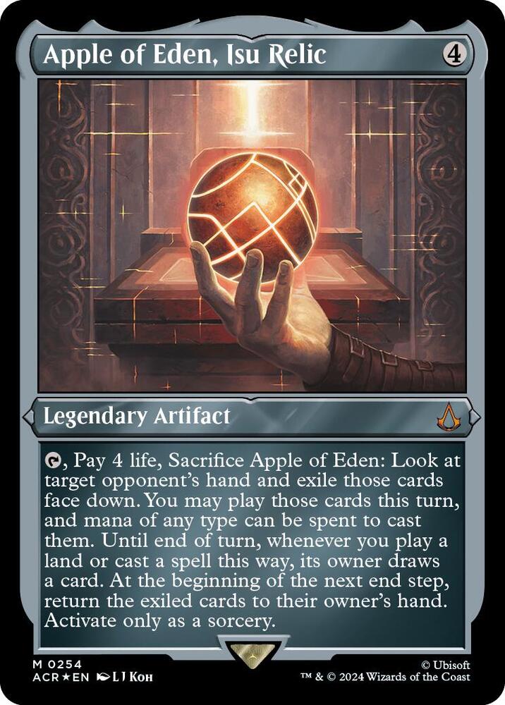 Apple of Eden, Isu Relic 254 (Universes Beyond: Assassin's Creed)  - Foil | Good Games Adelaide SA