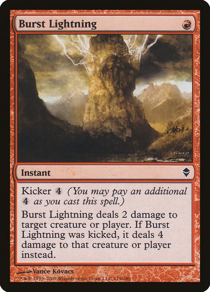 Burst Lightning 119 (Zendikar)  | Good Games Adelaide SA