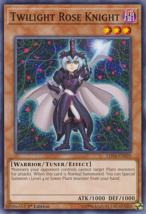 Twilight Rose Knight [LED4-EN029] Common | Good Games Adelaide SA