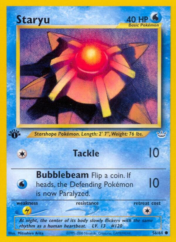 Staryu 56/64 (Neo Revelation)  - 1st Edition | Good Games Adelaide SA
