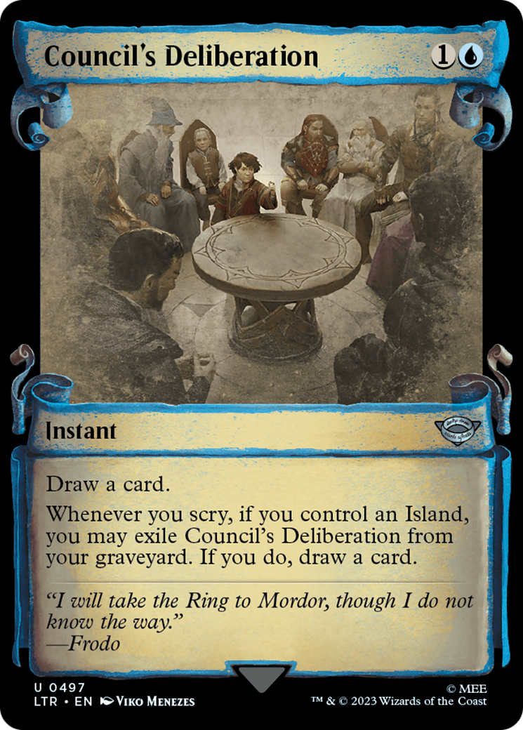Council's Deliberation [The Lord of the Rings: Tales of Middle-Earth Showcase Scrolls] | Good Games Adelaide SA