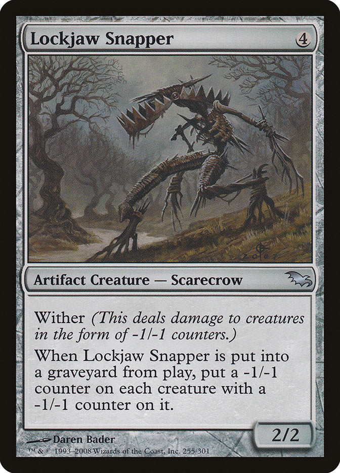 Lockjaw Snapper 255 (Shadowmoor)  - Foil | Good Games Adelaide SA