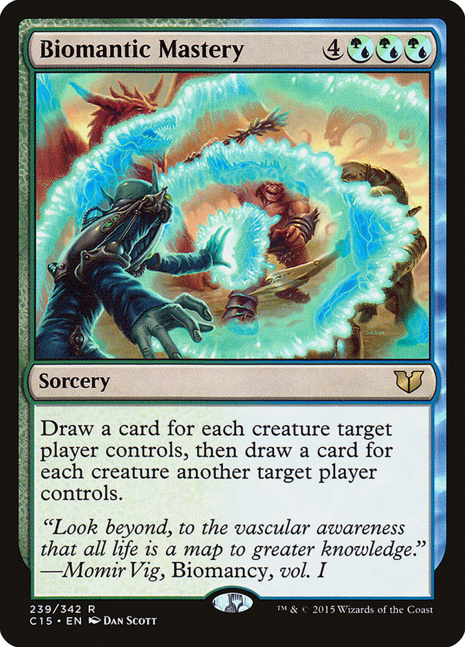 Biomantic Mastery 239 (Commander 2015)  | Good Games Adelaide SA