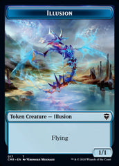 Illusion // Plant Token [Commander Legends Tokens] | Good Games Adelaide SA