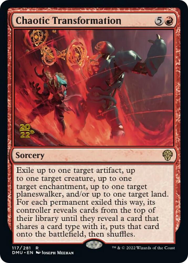Chaotic Transformation 117 (Prerelease Cards)  - Foil | Good Games Adelaide SA