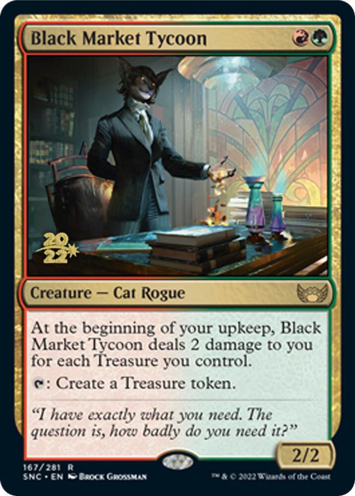 Black Market Tycoon 167 (Prerelease Cards)  - Foil | Good Games Adelaide SA