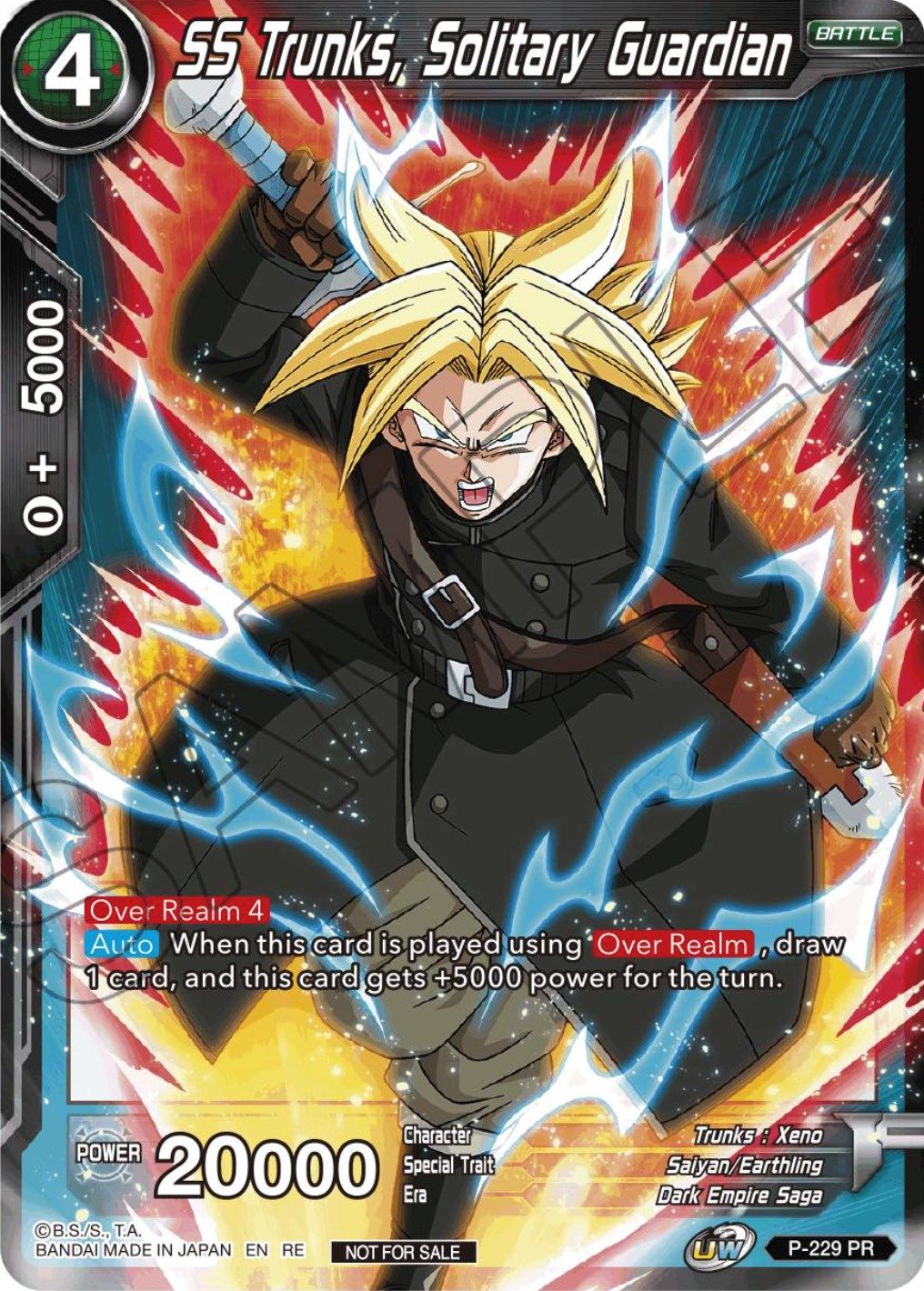 SS Trunks, Solitary Guardian (Championship Selection Pack 2023 Vol.1) (P-229) [Tournament Promotion Cards] | Good Games Adelaide SA