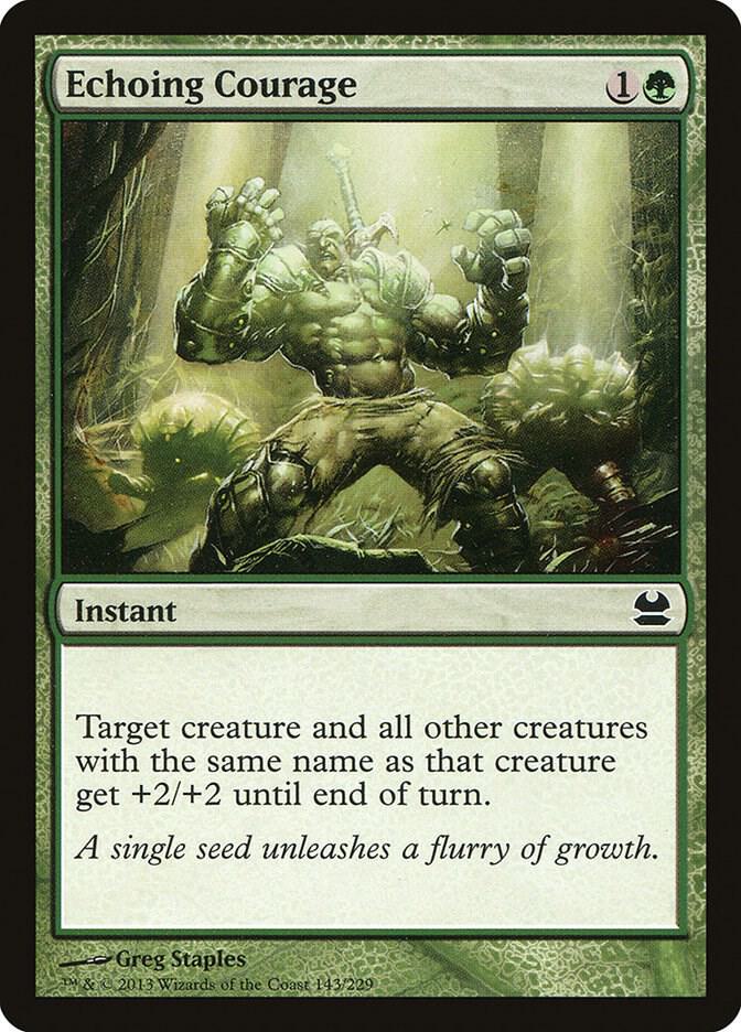 Echoing Courage 143 (Modern Masters)  - Foil | Good Games Adelaide SA