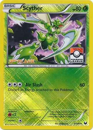 Scyther (4/108) (League Promo 3rd Place) [Black & White: Dark Explorers] | Good Games Adelaide SA