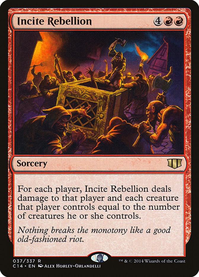 Incite Rebellion 37 (Commander 2014)  | Good Games Adelaide SA