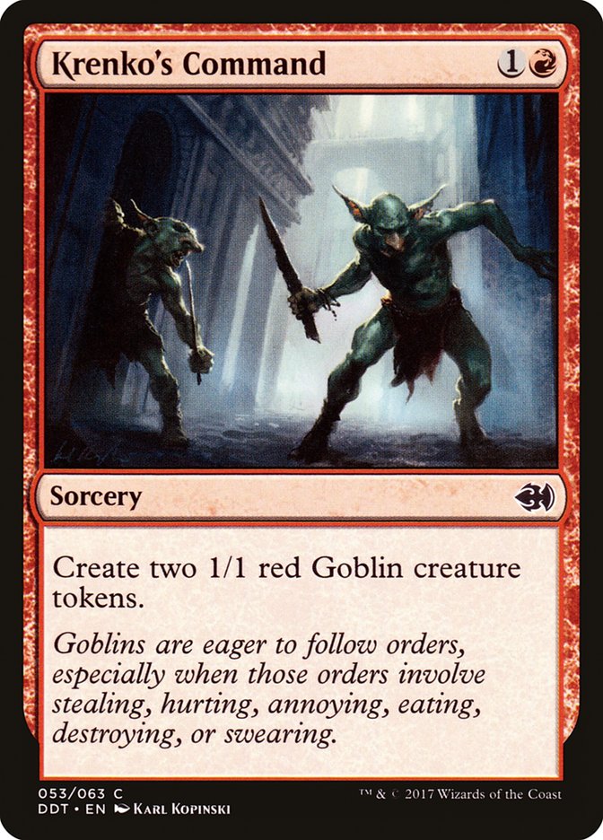 Krenko's Command [Duel Decks: Merfolk vs. Goblins] | Good Games Adelaide SA