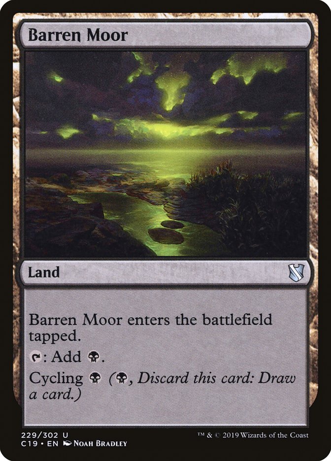 Barren Moor [Commander 2019] | Good Games Adelaide SA