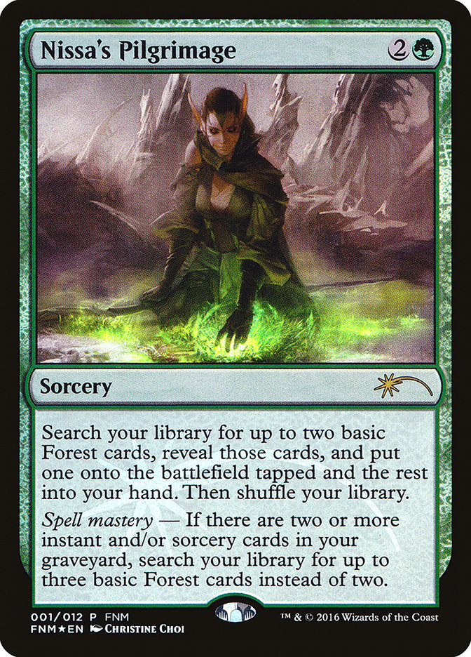Nissa's Pilgrimage [Friday Night Magic 2016] | Good Games Adelaide SA