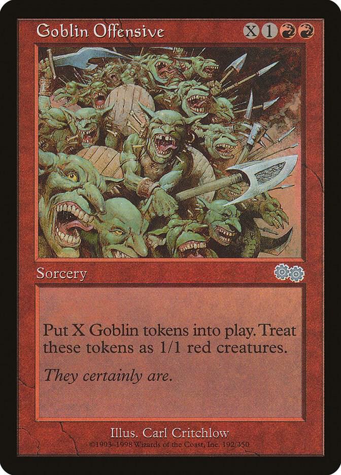 Goblin Offensive 192 (Urza's Saga)  | Good Games Adelaide SA