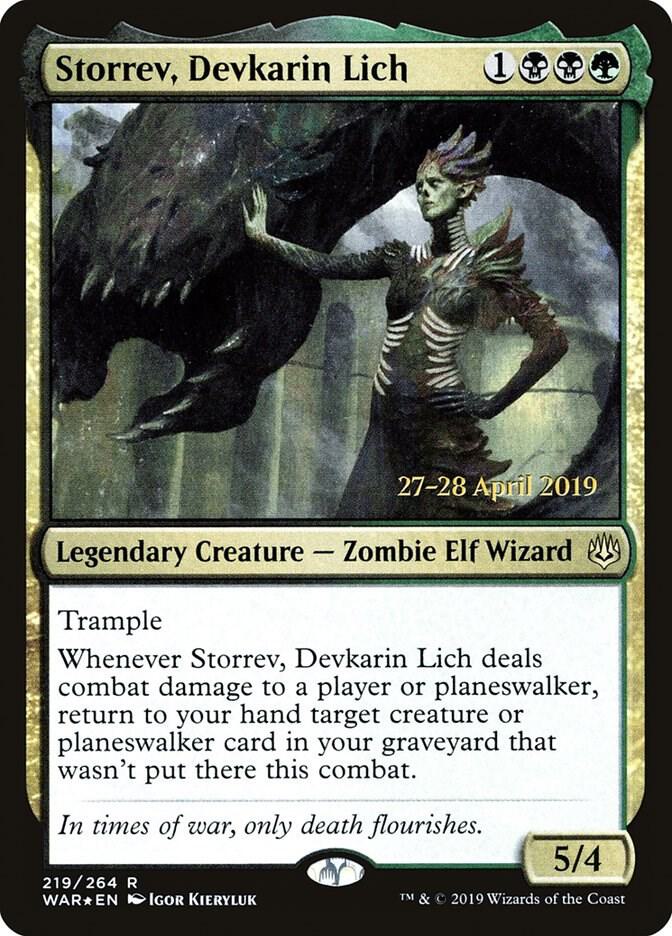 Storrev Devkarin Lich 219 (Prerelease Cards)  - Foil | Good Games Adelaide SA