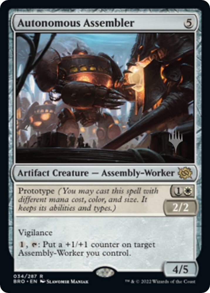 Autonomous Assembler 34 (Promo Pack: The Brothers' War)  | Good Games Adelaide SA