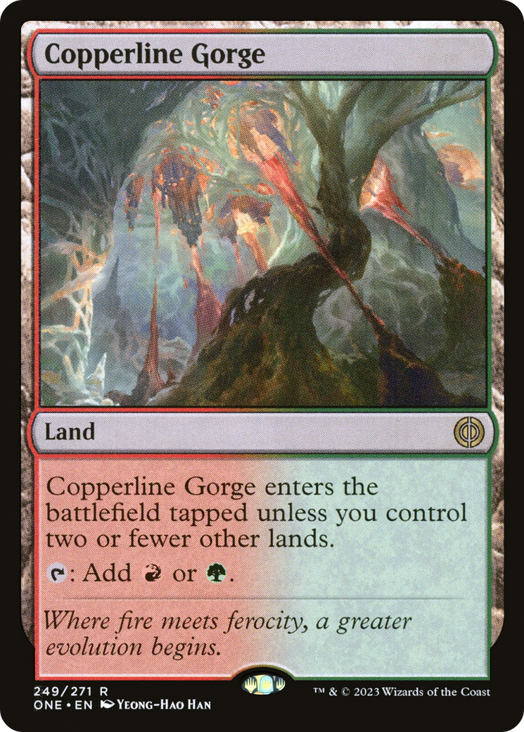 Copperline Gorge [Phyrexia: All Will Be One] | Good Games Adelaide SA