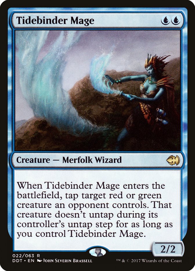 Tidebinder Mage 22 (Duel Decks: Merfolk vs. Goblins)  | Good Games Adelaide SA