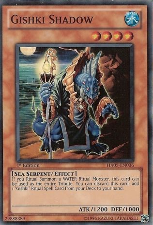 Gishki Shadow [HA05-EN036] Super Rare | Good Games Adelaide SA