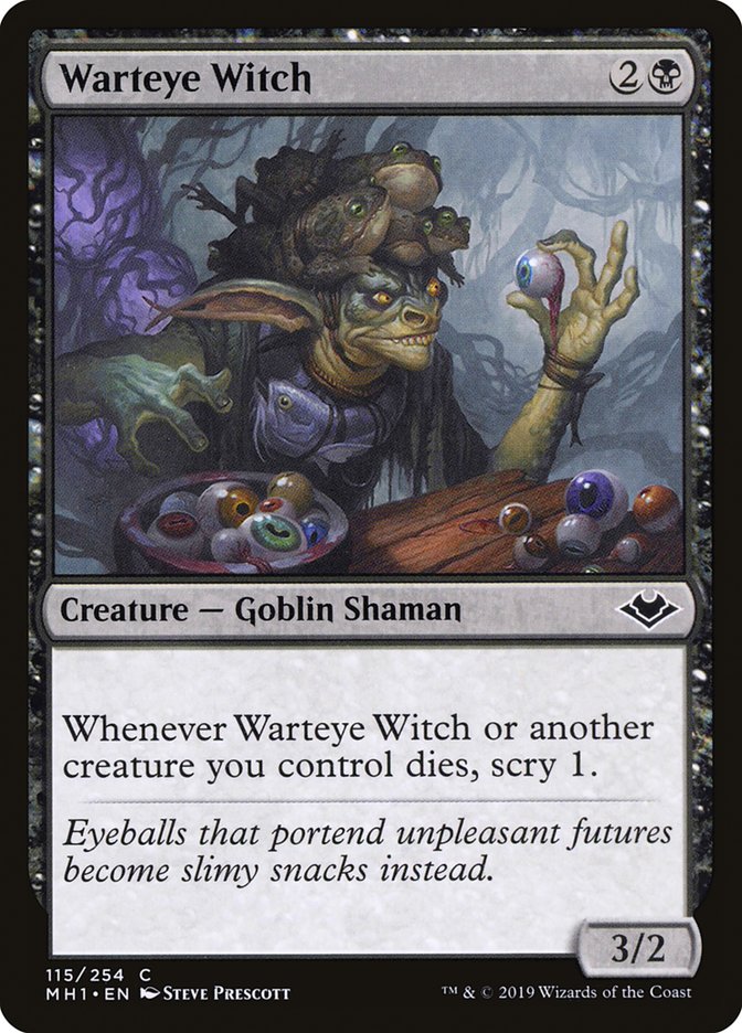 Warteye Witch 115 (Modern Horizons)  | Good Games Adelaide SA