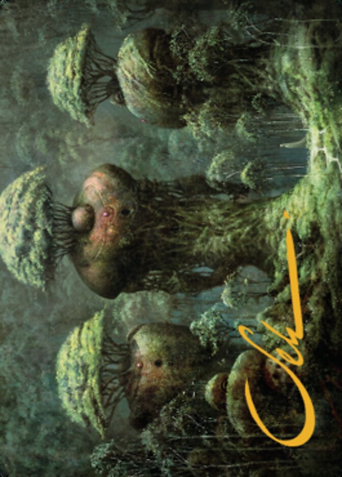 Forest Art Card (Gold-Stamped Signature) [Dominaria United Art Series] | Good Games Adelaide SA