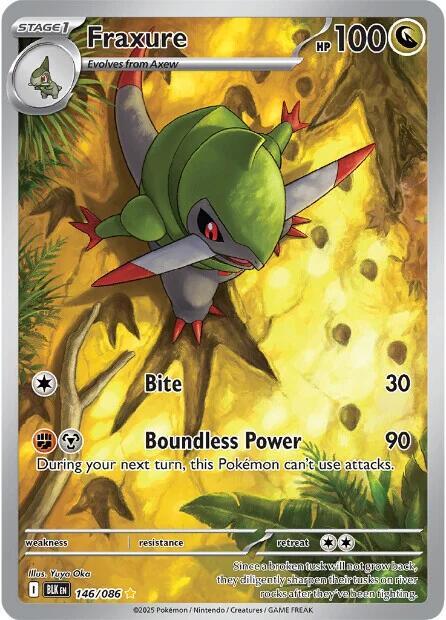 Fraxure 146/086 (SV: Black Bolt)  - Holofoil | Good Games Adelaide SA