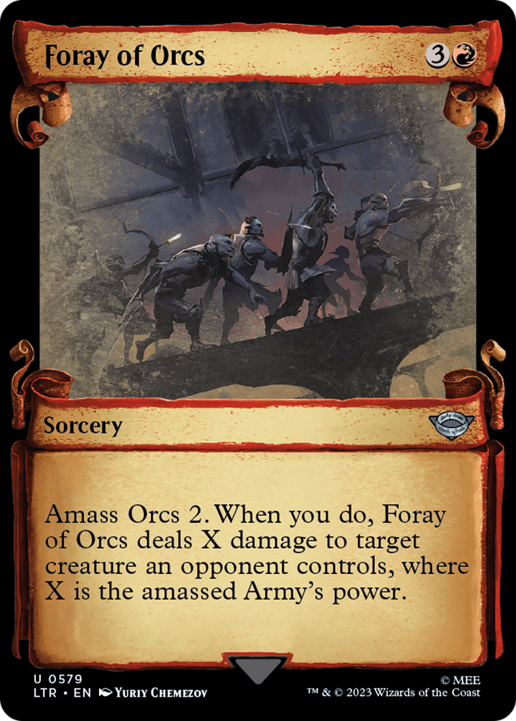 Foray of Orcs [The Lord of the Rings: Tales of Middle-Earth Showcase Scrolls] | Good Games Adelaide SA