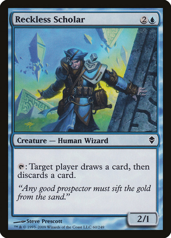 Reckless Scholar [Zendikar] | Good Games Adelaide SA