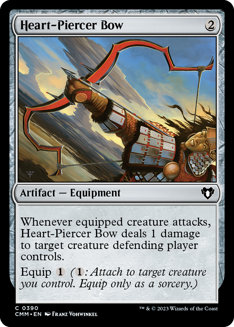 Heart-Piercer Bow [Commander Masters] | Good Games Adelaide SA