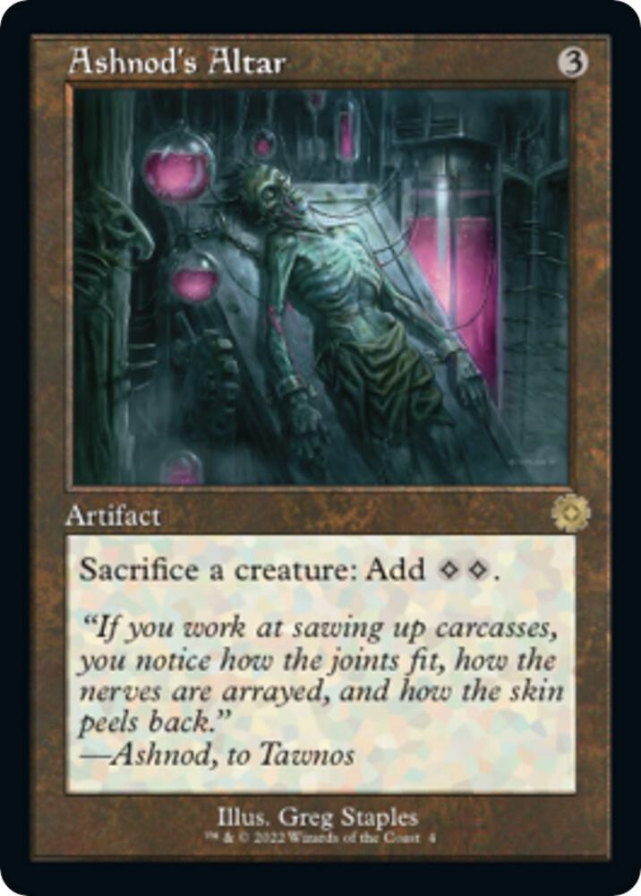 Ashnods Altar 4 (The Brothers' War: Retro Frame Artifacts)  - Foil | Good Games Adelaide SA