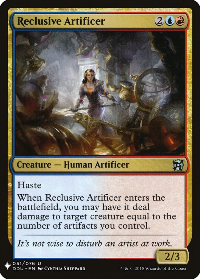 Reclusive Artificer 51 (The List Reprints)  | Good Games Adelaide SA