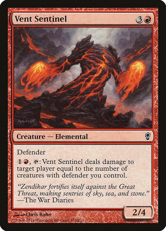 Vent Sentinel 156 (Conspiracy)  - Foil | Good Games Adelaide SA